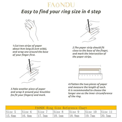 Stackable Gold Rings for Women Non Tarnish, Trendy Thin 14k Gold Plated Stacking Rings Set for Women Dainty Small Cubic Zirconia Thumb Engagement Rings Bands for Women Size 5 6 7 8 9 10