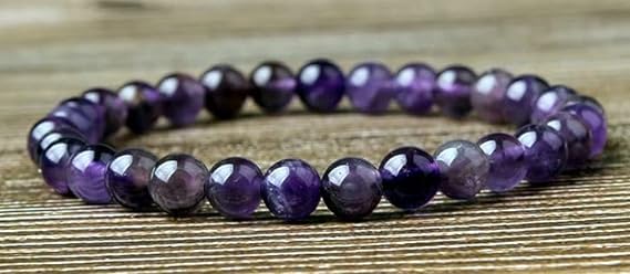 Zenkeeper About 180 Pcs Amethyst Beads for Jewelry Making 4 MM Amethyst Gemstones Loose Stone Beads - color: Amethyst, size: 4MM, about 180pcs