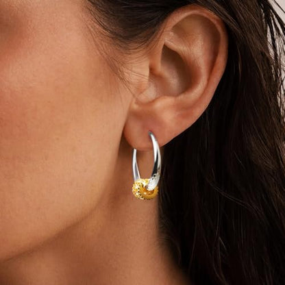 Shiny Gold Butterfly Earrings for Women | 14K Real Gold Plated Butterfly Earrings for Women, Dainty & Trendy Butterfly Stud Earrings for Fashion Jewelry Gifts - color: Silver