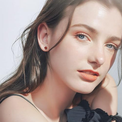 Multicolor Crystal Dangle Studs Earrings Set for Women 925 Silver Hypoallergenic Dangle Earrings Leverback Drop Earring Fashion Cubic Zirconia Leverback Stud Earring Sets Trendy Cubic Zirconia Jewelry Gifts for Women - style: 12-S-S