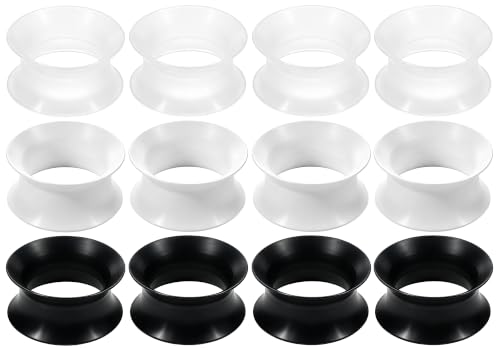 Cisyozi 10G-50mm Thin Silicone Gauges for Ear Flexible Double Flare Gauges Tunnels Expander Stretching Gauge Earlets Plugs Gauges Kit Earlets Retainer Same Sizes 3 Colors - style: 10 Guage = 2.5mm