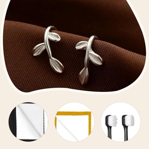 Yiju 2 Pieces Jewelry Cleaning Cloth Silver Cleaning Cloth Kit Silver Jewellery Cleaner Kit Double Sided Use Multifunctional with 2 Brush Flannel PP, Black and Yellow - color: Black and Yellow