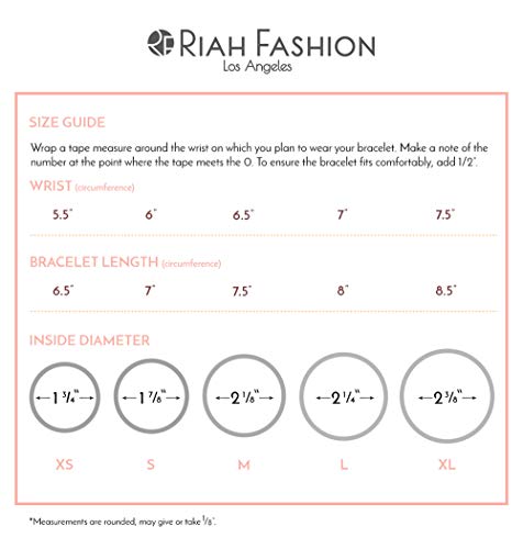 RIAH FASHION Multi Color Stretch Beaded Stackable Bracelets - Layering Bead Strand Statement Wrap Bangles - color: Boho Mix - Black, size: 7.0 Inches Length