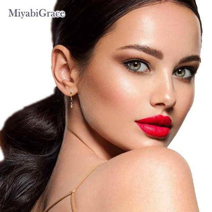 Hoop Invisible Clip On Earrings for Women Not Pierced Gold Small Twisted Hoop Comfortable Silver Large Clip On Earrings - color: Gold
