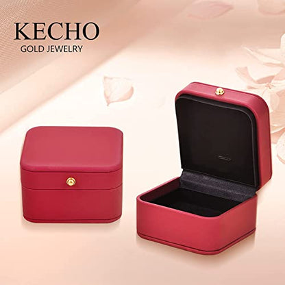 KECHO 14K Real Gold Beads Pendant Necklace Solid Yellow Gold Jewelry Anniversary Birthday Gifts for Women - color: Black Pearl 2