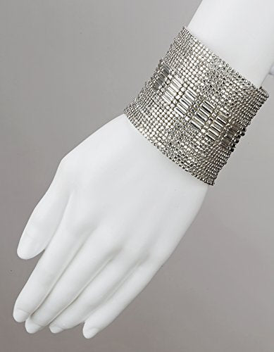 SPUNKYsoul New! Boho Metal Cuff Bangle Bracelets for Women l Collection - style: Silver