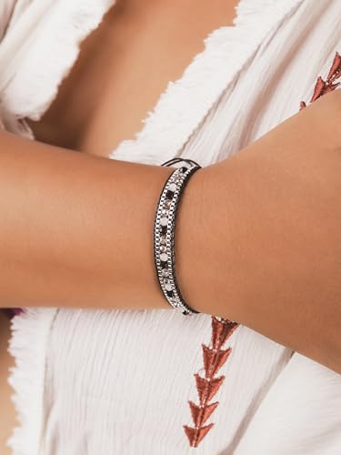 Bohemian Braided Bead Bracelet for Women, Trendy Jewelry Design - style: Bracelet OJ-T3LR