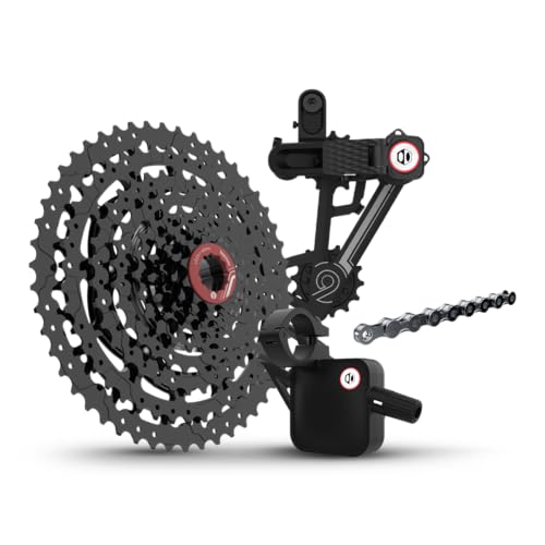BOX Two Prime 9 Gen 2 9-Speed Groupset Shifter, Derailleur, Cassette & Chain – MTB & E-MTB Drivetrain Upgrade Durable Wide-Range 11-50T / 12-50T Smooth Shifting, Low Maintenance, Long Service Life