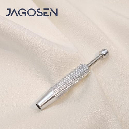 Piercing Taper Ball Grabber Tool Stainless Steel Nose Ear Piercing Kits | Nose Septum Eyebow Helix Conch Tragus Daith Piercing Jewelry Changing Tool,14G 16G 18G 20G Flat Back Earrings Applicator Tool - style: Ball Grabber Tool