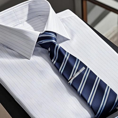4 Pcs Stainless Steel Tie Clips for Men Classic Tie Bar Clip for Formal Business Wedding Party Fathers Day Gift - style: Classic