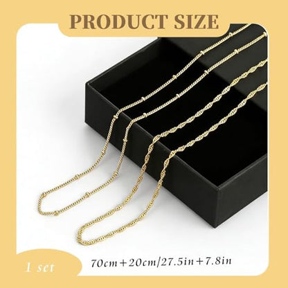 Waist Beads for Women Gold Waist Chain Double Layered Belly Link for Summer Beach Jewelry Adjustable Body Strap Outfits Premium Practical Present daily Vacation