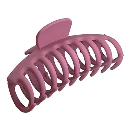 OWIIZI Hair Clip, 4.3" Large Matte Claw Clips, Non-Slip Ponytail Jaw Barrette Strong Hold Banana Jumbo Clips for Women Long Thick Hair | Big Claw Clips,Non-Slip Strong Hold Jumbo Ponytail Barrette,Jaw Clamps,Cute Hair Accessories,for Girl Thick Thin Curly