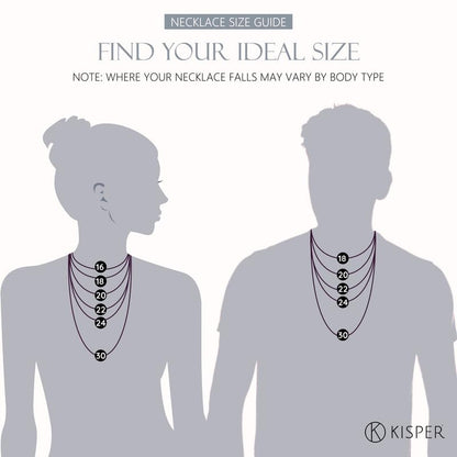 KISPER Italian 925 Sterling Silver Diamond Cut 5mm Figaro Link Chain Necklace & Bracelet Set - 22" Necklace & 7" Bracelet - Made in Italy