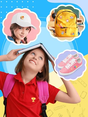 JUNEBRUSHS 28PCS Back to School Enamel Pins Cute Brooch Pins | Welcome Back to School Party, Classroom Favor Supplies, Exchange Gift Clothes Hat Accessories - style: Back to School Style