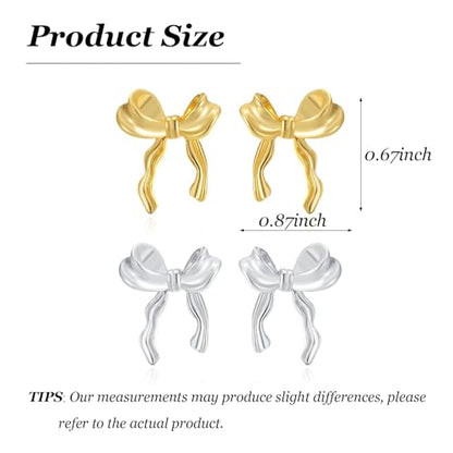 Bow Earrings Red Earrings for Women Dangle Cute Earrings Red Stuff Jewelry Outfits Accessories Gifts for Girls - color: B4:2 Paris bow earrings