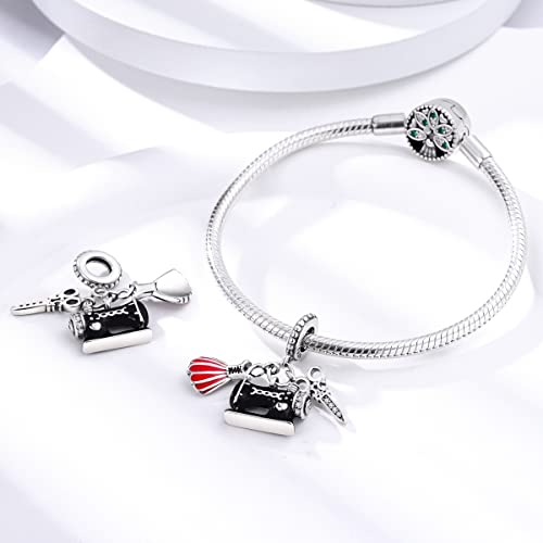 Hapour 925 Sterling Silver Charms Pendants Beads fit Bracelet & Necklace Fasion Jewelry Gifts for Women
