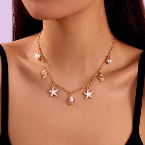 NEWITIN 88 Pieces Gold Jewelry Set for Women Fashion Bohemian Jewelry | Gold Plated Costume Jewelry, Turquoise Jewelry, Necklaces Bracelets Rings Earrings Set for Women Party Daily, Women Gifts - color: Yellow