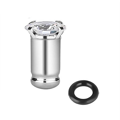 2/4/6/8 Gauge Earrrings Plugs Tunnels Gauges for Ears - color: steel5mm