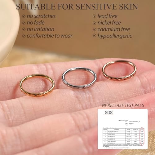 PEAKLINK 16G Arrow Nose Hoop Ring Conch Helix Cartilage Earring Hinged Segment Seamless Clicker Ring Surgical Steel Septum Jewelry Rook Daith Lip Tragus Piercing Jewelry for Women Men - color: Side Arrow,Silver
