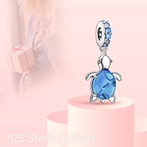MITSOKU 925 Sterling Silver Charms for Bracelets Necklaces Animal prototype Pendant Safety Chain Dangle Pendants Beads Christmas Day Charms Jewelry Gift for Women - style: Beads