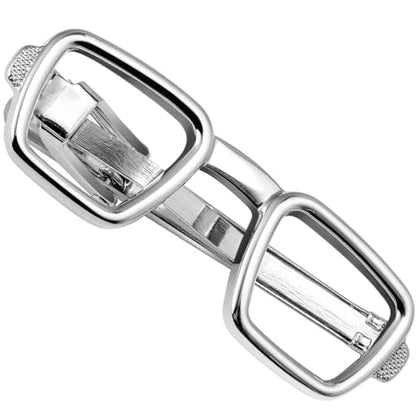 HAWSON Various Tie Clips for Men Unique, Funny Novelty Mens Tie Bar, Personalized Tie Pins for Men, Theme Wedding Party Gifts - style: Reading Glasses