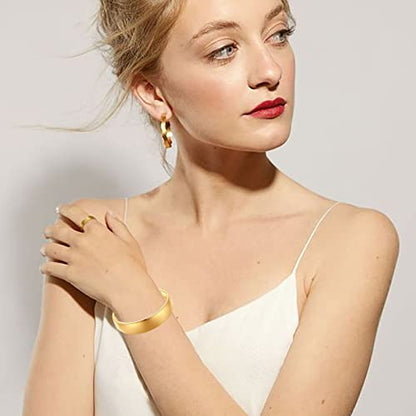 14K Gold Bracelets for Women Adjustable Slider Bracelet Bangle Bracelets for Women Trendy Chain Bracelet - color: Gold