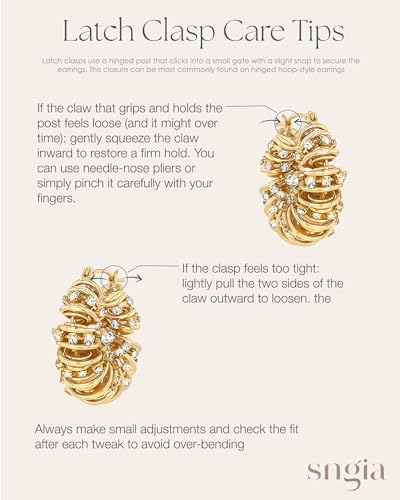 18K Gold Plated Chunky Curve Twisted Open Hoop Statement Stud Earrings with CZ for Women by SNGIA, Large Handmade Spiral Texture Braided Formal Trendy Hoop Jewelry Gifts, Big Circle Geometric Shell Beachy Vacation Fashion Hanging Earrings Accessories, Vin