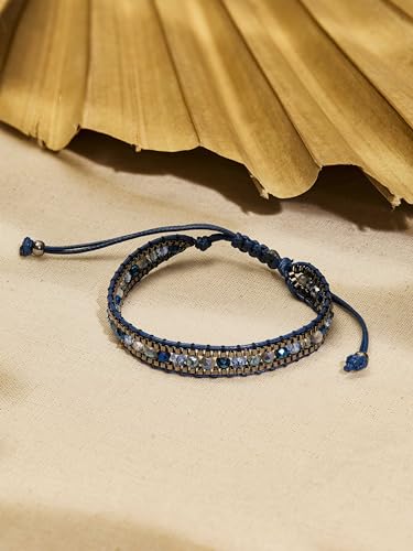Bohemian Braided Bead Bracelet for Women, Trendy Jewelry Design - style: Bracelet 38-D2KJ