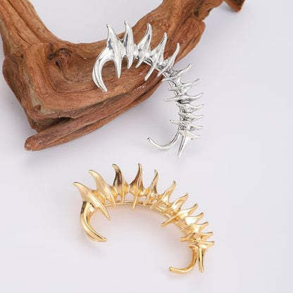 Ear Cuffs for Women Hook without Pierced Ear Bone Clip Climber Earrings Butterfly Shaped Ear Clip Wrap Around Earring No Piercing Cuff Earrings - color: A