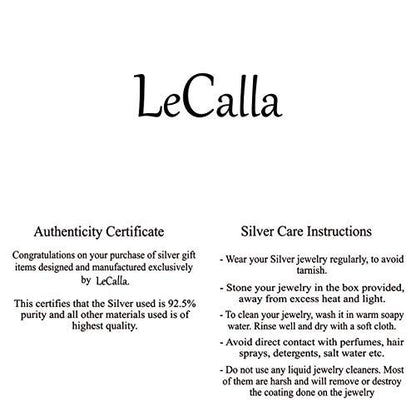 LeCalla 925 Sterling Silver Leverback Drop Earrings | Lightweight Italian Teardrop Dangle Earring for Women - color: Love-Knot Drop