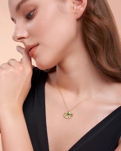SNGIA 18K Gold Plated Stackable Adjustable Curved Horizontal Bar with CZ Pendant Necklace For Women by SNGIA, Dainty Drop Layered Trendy Birthstone Gemstone Charm Statement Jewelry Gifts, Bohemian Vintage Handmade Unique Cute Thin Skinny Dainty Chain Bead