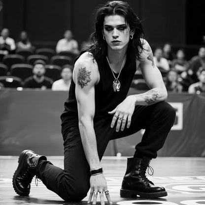 Stainless Steel Gothic Y2K Punk Rock Emo Biker Pendant Necklace | Cosplay Vintage Viking Alt Edgy Fashion Charm Necklace Jewelry for Men Women Active Daily Wear - style: Wizard Cloak