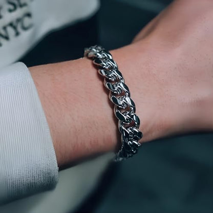 1 pcs Hand Chain Bracelet Rope Stack Bracelets Bangles 3 MM Stainless Steel Jewelry for Men Women - color: Silver, size: 3 MM
