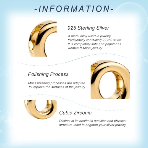 Gold Letter Charms A-Z for Bracelets 925 Sterling Silver Alphabet Initial Charms Beads Jewelry Gifts for Women - color: O