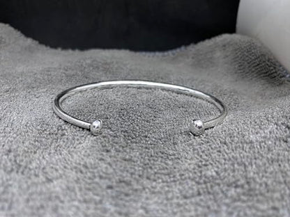 Solid 925 Sterling Silver Tribal Cuff Oxidized Torque with Engraved Geometric Pattern Ethnic Boho Handmade Bracelet Size 7 Inches and Adjustable