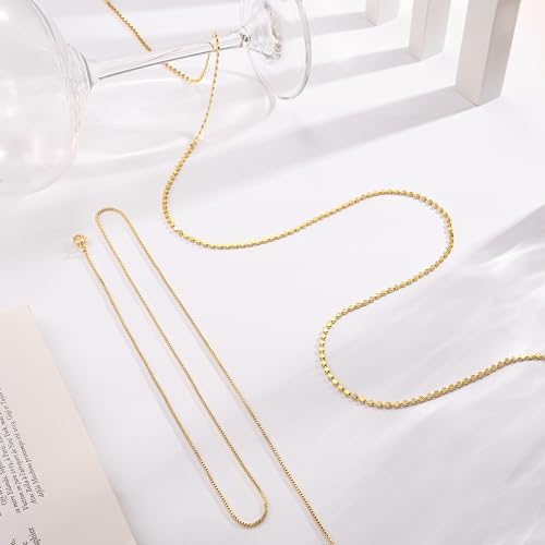 14K Gold Plated Layered Body Waist Chain for Women | Layered Waist Chain with CZ Heart and Pearl Pendant, Belly Chain Belt Jewelry for Women, Bikini Summer Beach Wear - style: Box & Square Waist Chain