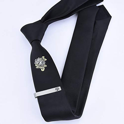 BAUNA Tie Clip for Men Lawyer Tie Bar Clip for Wedding Business Attorney Judge Law School Gift Jewelry