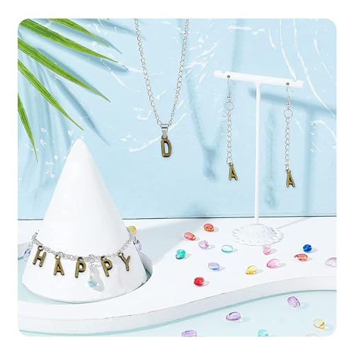 Alphabet Letter Charms - color: Bronze