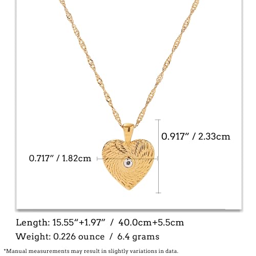 Unisex Celestial Gold Pendant Necklaces, Sun/Moon/Star/Angle Celestial Elements Unisex Choker Gold Lover Chains for Men and Women Jewelry - color: Gold Chain - Heart