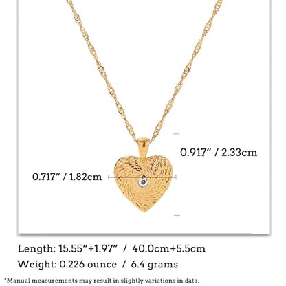 Unisex Celestial Gold Pendant Necklaces, Sun/Moon/Star/Angle Celestial Elements Unisex Choker Gold Lover Chains for Men and Women Jewelry - color: Gold Chain - Heart