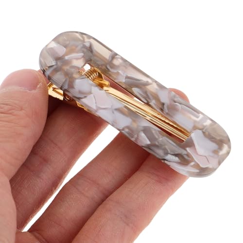 3pcs Acrylic Hair Clips Set Creative Fashion Bobby Pins Barrettes Hair Accessories Easy to Carry for Women and Stylish Styling Tool