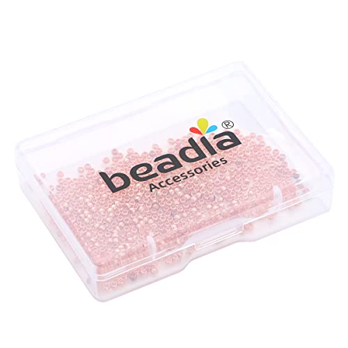 Rose Gold Plated Round Spacer Beads 2mm 600pcs for Jewelry Making Findings Non Tarnish - color: Rose Gold, size: 2mm