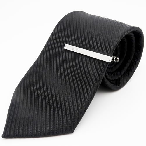 Men Crystal Tie Clip Tie Bar for Regular Necktie Silver In Gift Case | Purple/Blue/Red/Black/White Crystal Tie Pin for Men Business Anniversary Wedding Party Office Formal Daily Occasions Suit - style: White Crystal