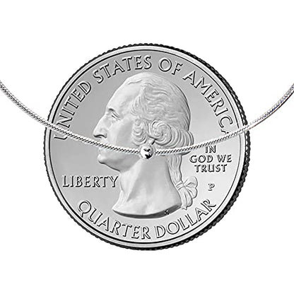 Savlano 925 Sterling Silver 9, 10 Inches Chain Anklet for Women Comes With a Gift Box - style: 8 Sided Snake/Bead