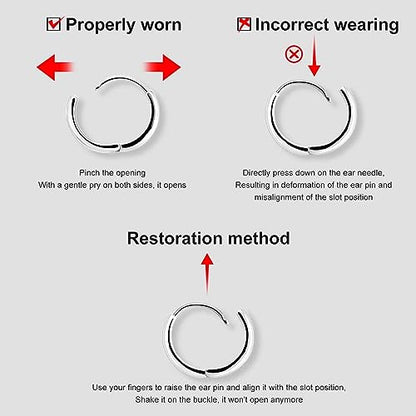 Silver Gold Hoop Earrings for Women Men, 316L Surgical Stainless Steel Huggie Hoop Earrings Set Hypoallergenic Small Cartilage Earrings Lightweight Hoop Earrings Huggie Set - color: Silver--8/10/12mm