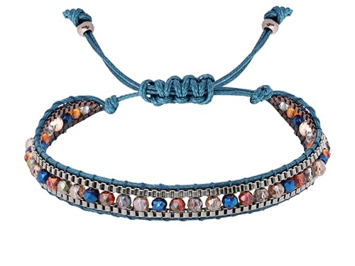 Bohemian Braided Bead Bracelet for Women, Trendy Jewelry Design - style: Bracelet L12-037