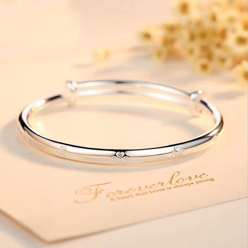 925 Sterling Silver Bracelet Plated Cuff Bangle Bracelet Fashionable Multi-layer Cross Wire Bangle Bracelet Open Adjustable Wide Cuff Bracelet for Teen Girls Fashion Jewelry - color: 01