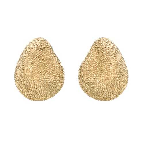 Yoursfs Clip on Earrings for Women Crystal Jewelry for Women Large for Trendy Wedding Clip on Earrings for Hypoallergenic Pressure Earrings Parent ASIN: B0H2HF29G9 - style: Gold Teardrop Earrings Clip
