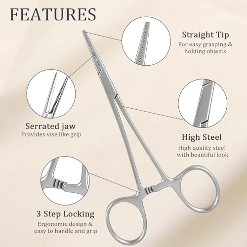 Piercing Taper Ball Grabber Tool Stainless Steel Nose Ear Piercing Kits | Nose Septum Eyebow Helix Conch Tragus Daith Piercing Jewelry Changing Tool,14G 16G 18G 20G Flat Back Earrings Applicator Tool - style: Piercing Taper(14G 16G 18G 20G)+Ball Grabber T