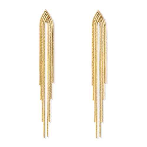 Long Earrings for Women Dangling Black Tassel Earrings Fringe Earrings Formal Elegant Earrings Bridesmaid Jewelry - style: G
